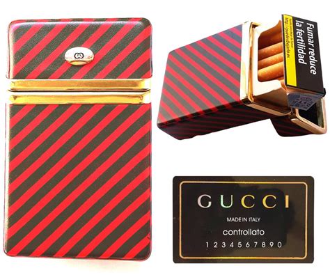 gucci cigarette holder|Gucci Cigarette Case for sale .